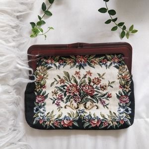 Vintage Floral Coin Purse